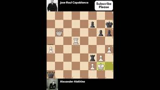 Epic Chess Battle of 1927 Alekhine vs Capablanca – Who Won [upl. by Almira649]