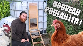 Un poulailler dans une cuve de 1000L [upl. by Nolahp]