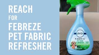 Febreze Fabric Refresher  Pet Odor Fighter [upl. by Greta628]