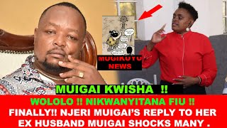 NJERI MUIGAI GUTUMURA GICANJAMA KINENE LIVE THUTHA WA EX HUSBAND MUIGAI WA NJOROGE KUGA UU [upl. by Anidene977]