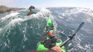 Pointe du Raz Rough Water Sea Kayaking [upl. by Aniri578]