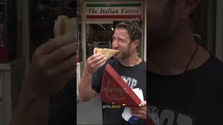 Dave Portnoy Reviews Sbarro Pizza [upl. by Arata709]