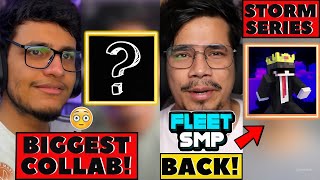 GamerFleet Fleet SMP Update😱 Triggered Insaan Biggest Collab  Senpai Spider Mistake [upl. by Ecinreb332]