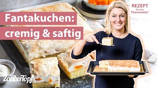 😍🤤 DER CREMIGSTE Fantakuchen mit Schmand amp Mandarinen  Thermomix® Rezept [upl. by Annairam]