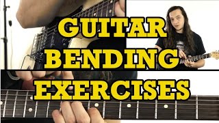 Guitar Bending Exercises [upl. by Meakem807]