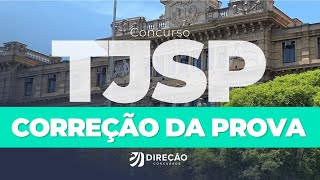 CONCURSOS TJSP CORREÇÃO DA PROVA [upl. by Rebliw]