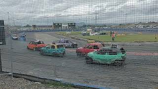 lochgelly Raceway junior bangers final car crashes clipcar flips [upl. by Abra833]