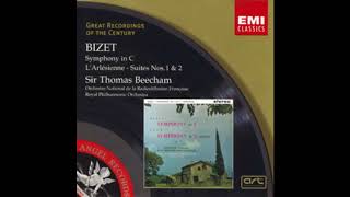 BIZET Symphony in C major  Beecham · Royal Philharmonic Orchestra [upl. by Auka532]