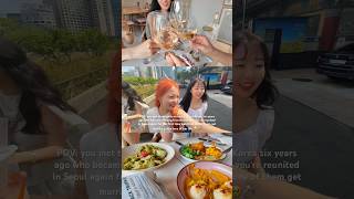 Full circle moment 🥹💕 girlhood friendship korea vlog minivlog studyabroad seoul wedding [upl. by Cissiee]