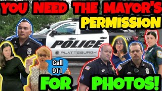 💥NO PHOTOS WITHOUT MAYORS PERMISSION Plattsburgh NY City Hall [upl. by Denby]