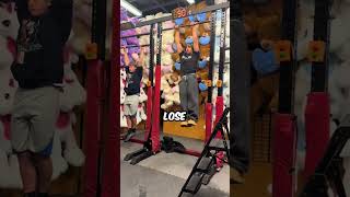 Ripped RockClimber VS Spinning Bar 🤯 [upl. by Dumond]