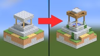 How to Improve a Village Well  Minecraft [upl. by Fosque504]