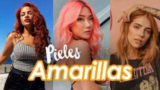 TONOS PARA PIEL AMARILLA ☀️ CABELLO [upl. by Ailad]