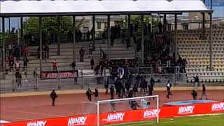 Switzerland LausanneSport hooligans attacked rival Thun fans 13052018 [upl. by Seka]