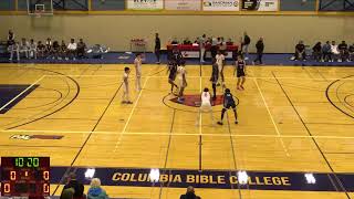 CBC vs Langara College  Mens Basketball [upl. by Christmann]