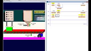 LogixPro Simulation  SILO with ladder diagram solution [upl. by Elleivap]