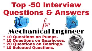 Mechanical Engineering Technical Interview Questions And Answers  Mechanical Engineering Interview [upl. by Alrac649]