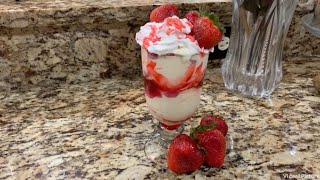 How to Make a Delicious Strawberry Sundae [upl. by Yniatirb841]