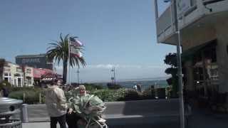 Our drive along Steinbecks Cannery Row in Monterey [upl. by Aelc789]