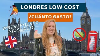 ¿CUÁNTO se gasta en un día en LONDRES Versión LOW COST Londres BARATO  LONDRES ESENCIAL [upl. by Ogram]