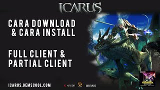 CARA DOWNLOAD DAN INSTALL ICARUS ONLINE INDONESIA IcarusOnlineIndonesia PertempuranUdara [upl. by Fried]