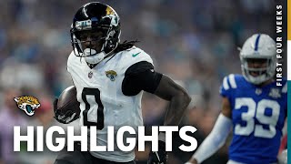 HIGHLIGHTS  Jaguars’ Top Plays Through Four Weeks  2023 Season [upl. by Vincelette]