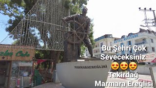 Tekirdağ Marmara Ereğlisi Sahili 4K Tekirdağ MarmaraEreğlisi TekirdağMarmaraEreğlisi turkey [upl. by Lennie400]