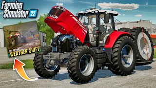 New Mods  Massey 7700 Grain Dryer amp FS25 Weather Shift 20 Mods  Farming Simulator 22 [upl. by Jehovah]