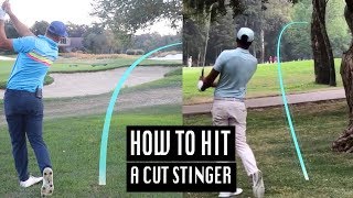 How to Hit a Cut Stinger like Tony Finau [upl. by Cilka]