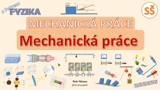 Mechanická práce  fyzika SŠ [upl. by Suirtemed887]