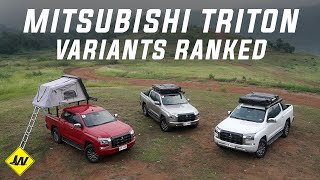 2024 Mitsubishi Triton Variants Ranked Which Variant Offers the Best Value For Money [upl. by Ribal648]