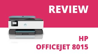 HP OfficeJet 8015 A4 Colour Multifunction Inkjet Printer [upl. by Acisej843]