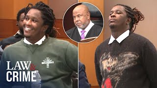 Top 6 Amusing Moments in Rapper Young Thug’s RICO Trial [upl. by Herstein530]