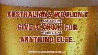 1990s Advert Castlemaine XXXX [upl. by Amery]