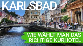 Karlsbad 🇨🇿 Wie wählt man das richtige Kurhotel TOP nach Behandlung Verpflegung Komfort Lage 👍🏻 [upl. by Bryanty883]