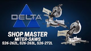 Delta 10quot Compound Miter Saw Demo [upl. by Adnac]