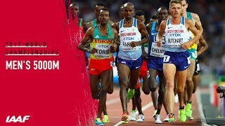 Mens 5000m Final  IAAF World Championships London 2017 [upl. by Peskoff]