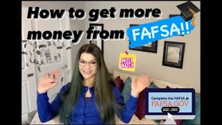 How to get more money from FAFSA [upl. by Barnes]