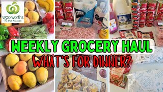 Woolworths Discounted Monthly Shop  Grocery Haul  Whats for Dinner Weekly Dinners for 2 [upl. by John]