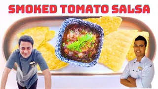 SMOKED TOMATO SALSA  EASY TASTY HEALTHY  BEST TO MUNCHIES  SHAYAN WITH NJSIMPLY CULINARY [upl. by Stulin]