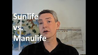 Sunlife vs Manulife [upl. by Lrig]