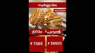 Gold rate today kerala [upl. by Anaidiriv396]