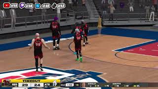 1 PRO AM TEAM ON NBA 2K25 VS A TOP 10 COMP PRO AM TEAM IN A 1000 PLAYOFF GAME [upl. by Taran598]