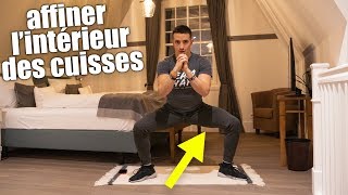 Affiner lintérieur des cuisses  exercices 3minutes [upl. by Ameerak]