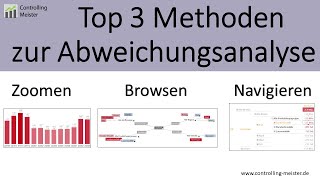 Die Top 3 Methoden zur Abweichungsanalyse [upl. by Stempson]