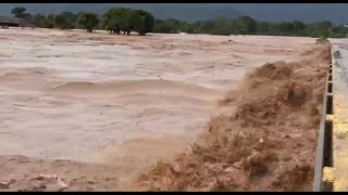 🔴ALERTA🔴 Puente de Pimienta a Punto de Colapsar Río Ulúa a Punto de Sobre Pasarlo por Huracán Iota [upl. by Vivie]