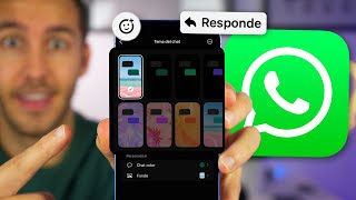 NUEVA Actualización de WhatsApp para iPhone y Android 🔥 ¡Cambia el DISEÑO [upl. by Loring]