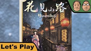 Hanamikoji  Brettspiel  Lets Play mit Alex amp Peat [upl. by Larcher]