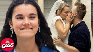 Bride Caught With Her Ex Just For Laughs Gags [upl. by Zingg]