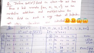 Galois Field Examples in information Theory and coding part 2 Lec23  ITC [upl. by Barabbas]